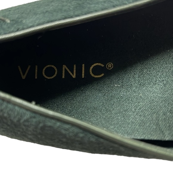 Vionic Blue Green Suede Loafers - Picture 5 of 5